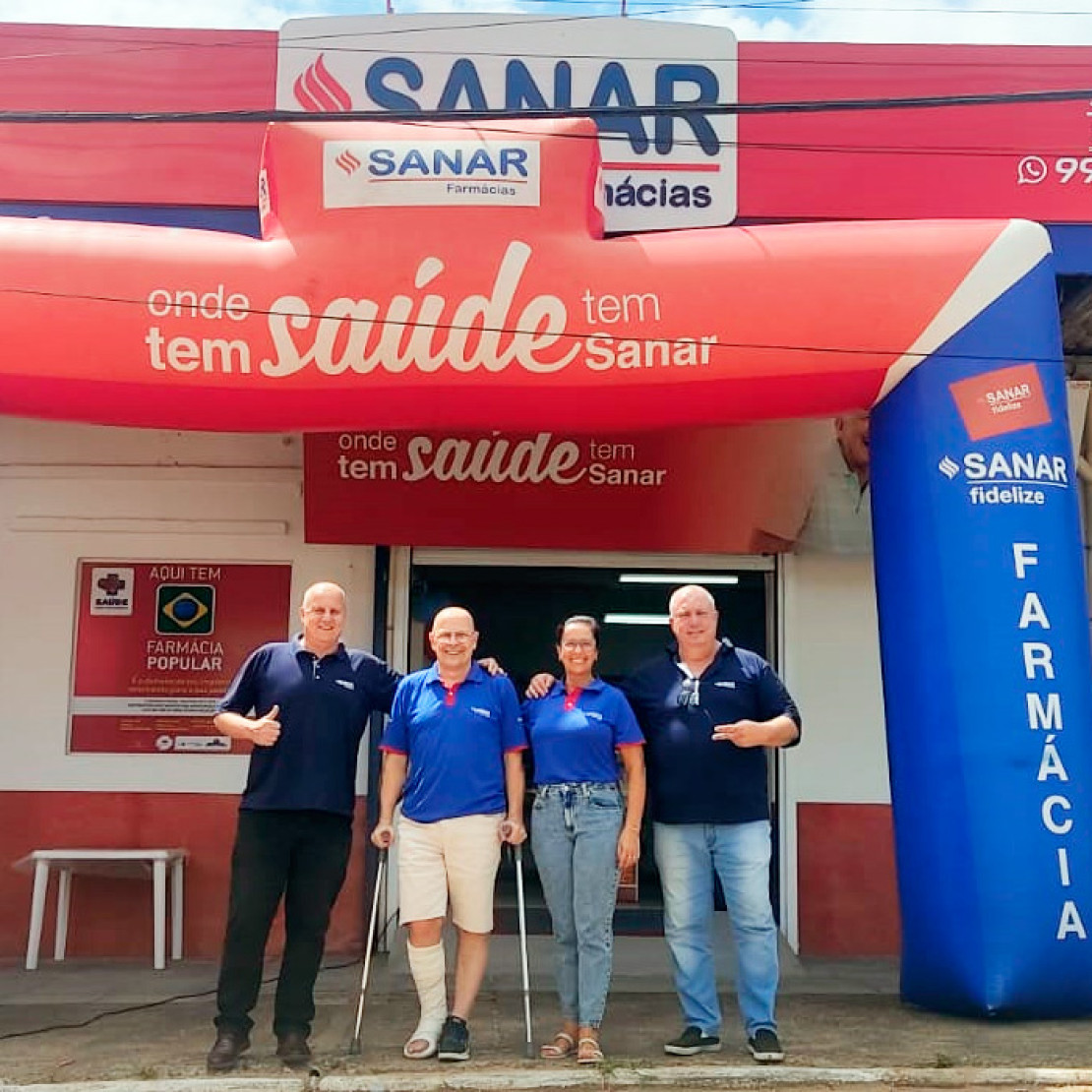 Reinauguração do novo espaço da Sanar Centro de Eldorado do Sul