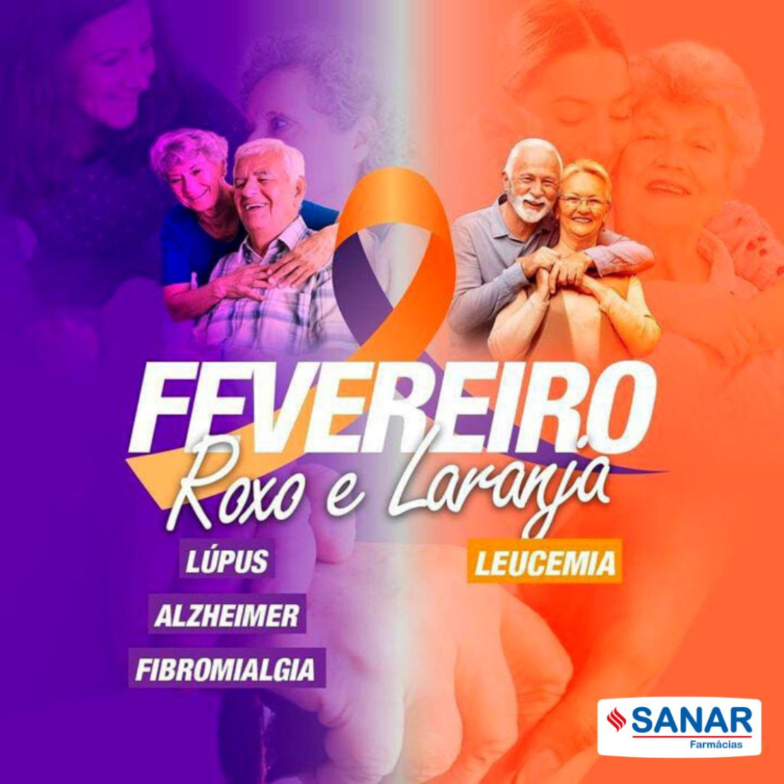 Fevereiro roxo e laranja, mês de conscientização