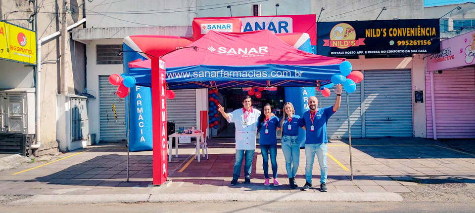 Inauguração da Nova Farmácia Sanar de Novo Esteio