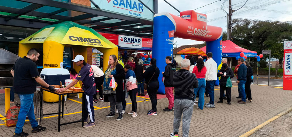Inauguração Farmácia Sanar Portão