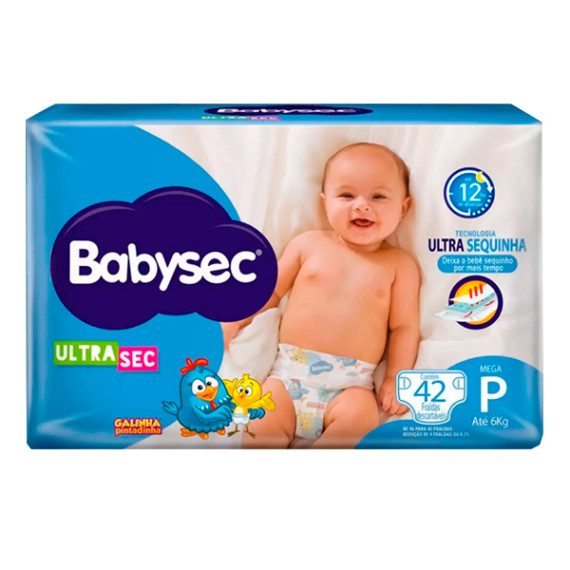 Fralda Babysec Ultra Sec Mega