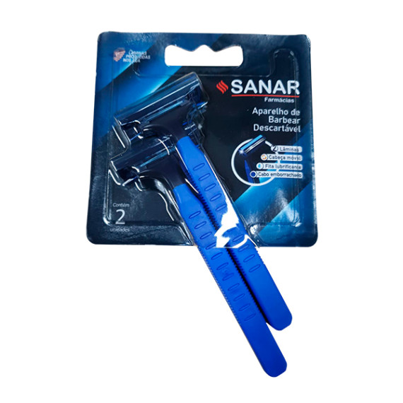 Aparelho de Barbear Sanar Descartável 