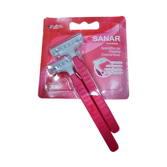 Aparelho de Depilar Sanar Descartável 