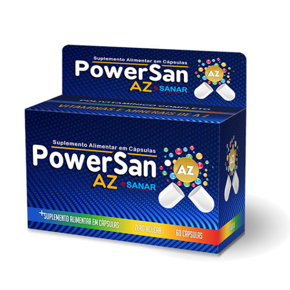 Suplemento Alimentar PowerSan AZ Sanar