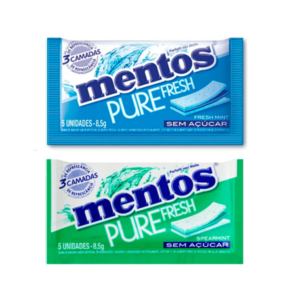 Goma de Mascar Mentos 8,5g