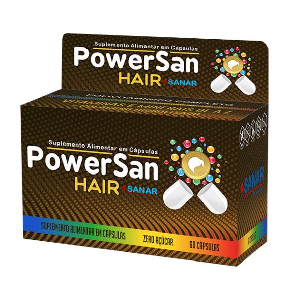 Polivitamínico PowerSan Hair Sanar