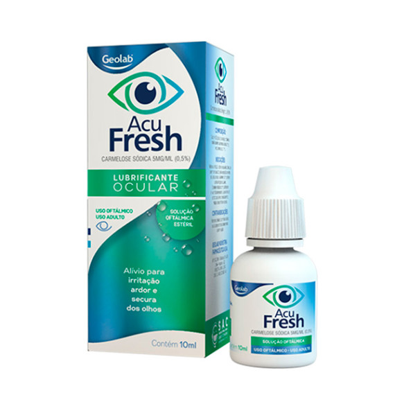 Acu Fresh Colírio Geolab 5mg/ml