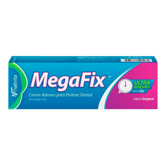 Megafix Creme Adesivo Para Prótese Dental 20g