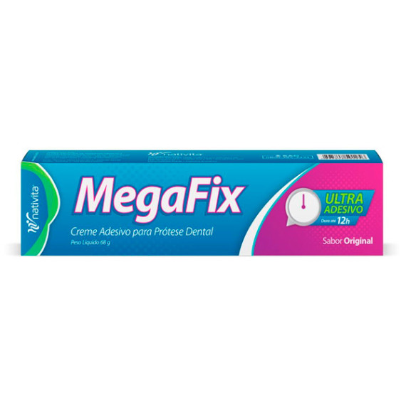 Megafix Creme Adesivo Para Prótese Dental 68g