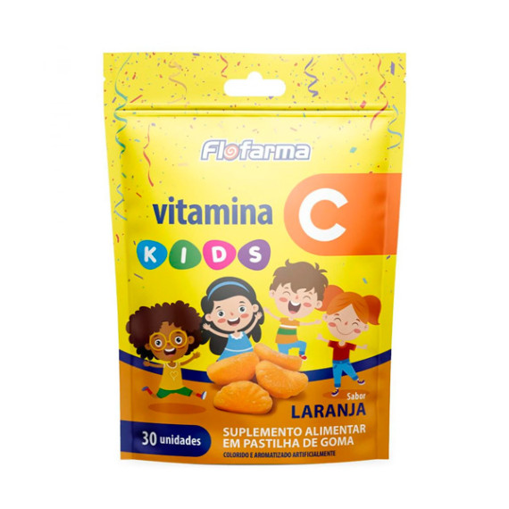 Suplemento Pastilha de Goma Vitamina C Kids
