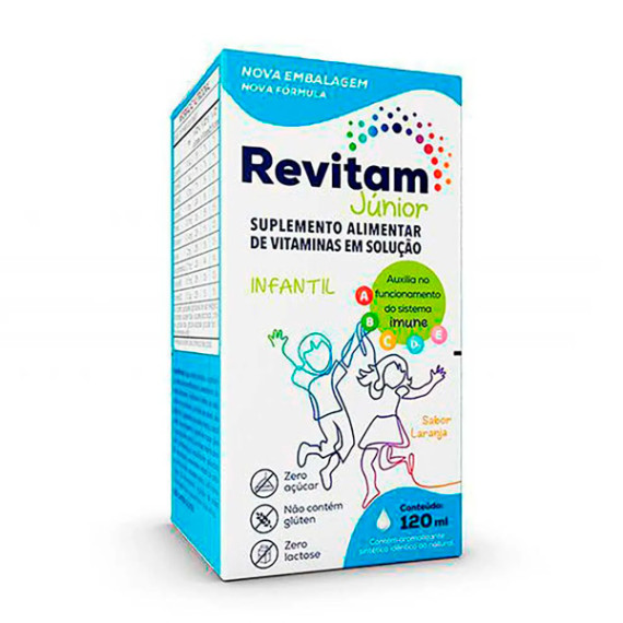 Suplemento Revitam Junior Biolab 120ml