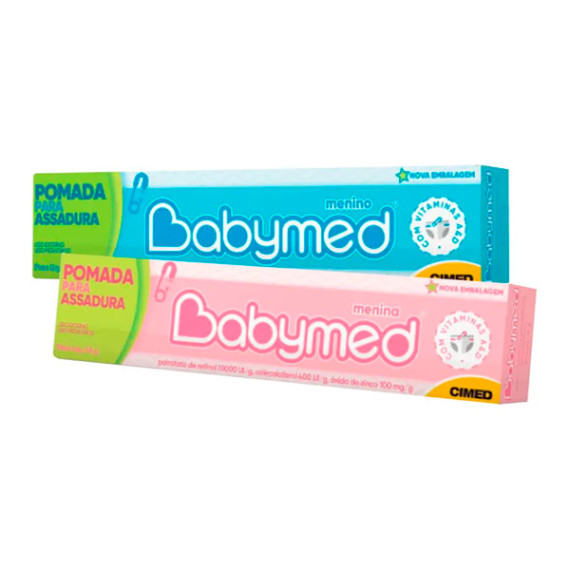 Pomada Para Assaduras Babymed 45g