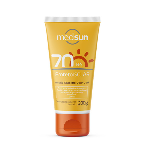 Protetor Solar Medsun FPS 70