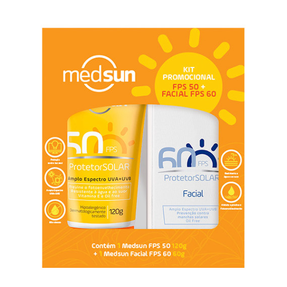 Kit Protetor Solar Medsun 