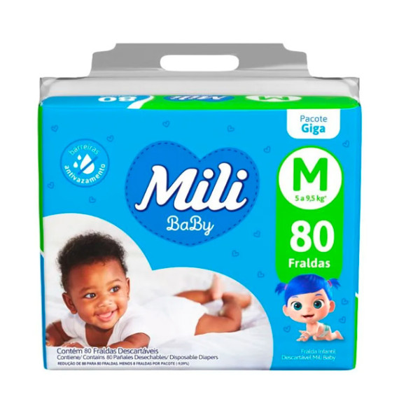 Fralda Mili Baby Giga