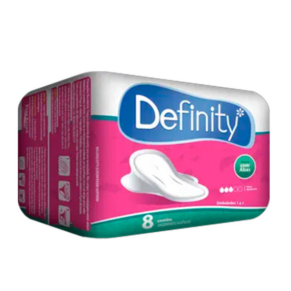 Absorvente Definity 8 Unid.