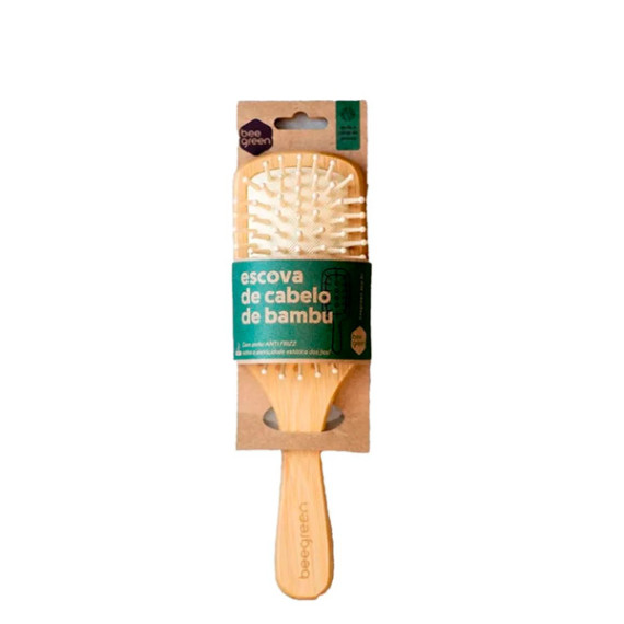 Escova de Cabelo Bambu Beegreen 