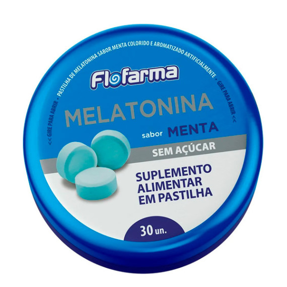 Suplemento em Pastilha Flofarma Melatonina