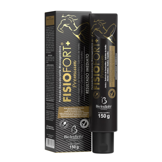 Pomada Fisiofort Premium Arni Bio Preta