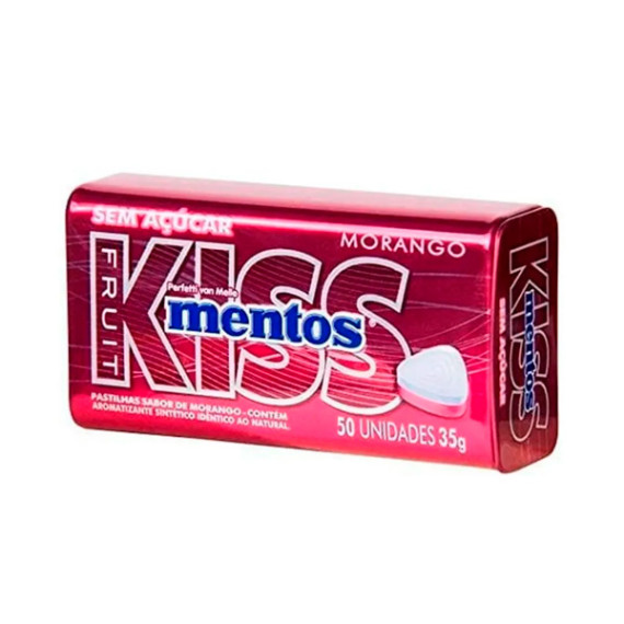 Pastilha Mentos Kiss 35g