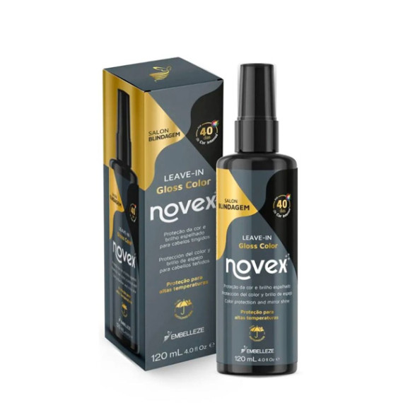 Novex Salon Blindagem Leave-in Gloss Color 