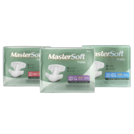 Fralda Adulto Mastersoft 