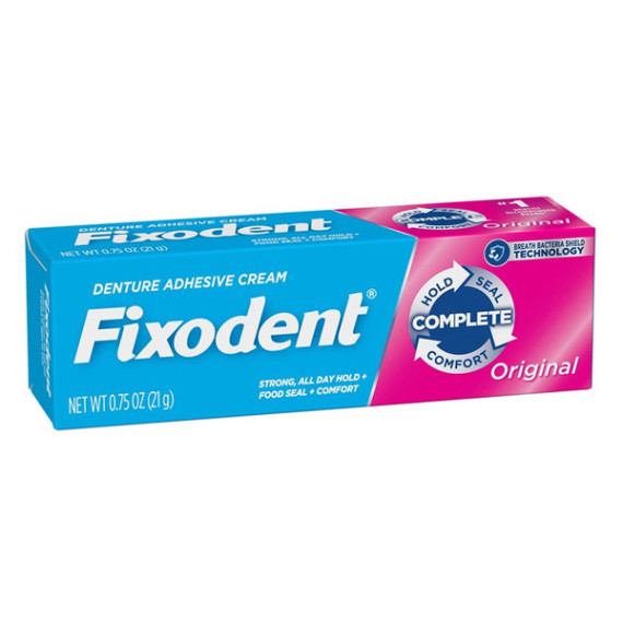 Creme Fixador de Dentadura Fixodent Original