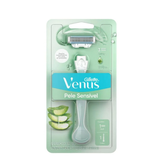 Aparelho de Depilar Gillette Venus Pele Sensível