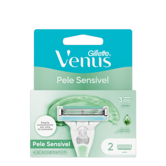Carga Gillette Venus Pele Sensível 