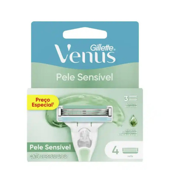 Carga Gillette Venus Pele Sensível 