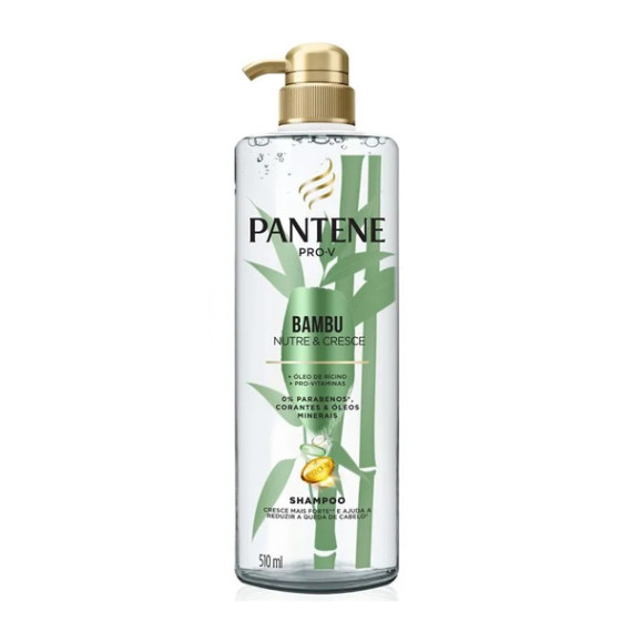 Shampoo Pantene Bambu Nutre e Cresce