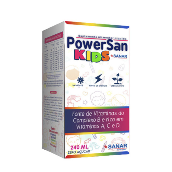 Suplemento Alimentar PowerSan Kids