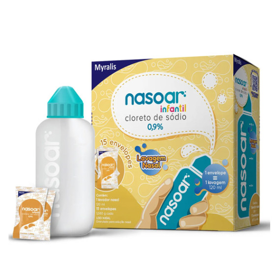 Nasoar Infantil Solução Nasal