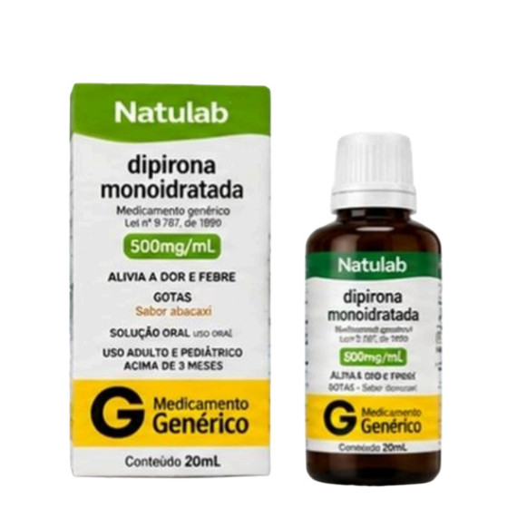 Dipirona Monoidratada 500mg/ml Natulab