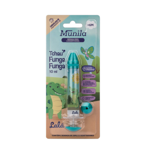 Seringa Lavagem Nasal Tchau Funga Funga