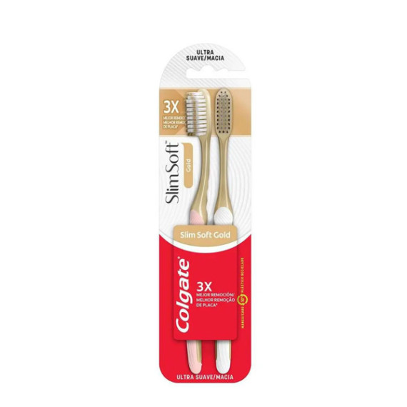 Escova Dental Colgate Slim Soft Gold