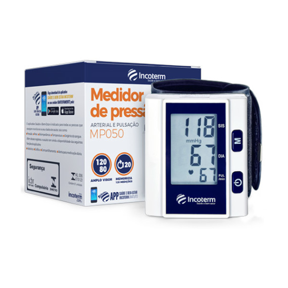 Medidor de Pressão Digital de Pulso Incoterm