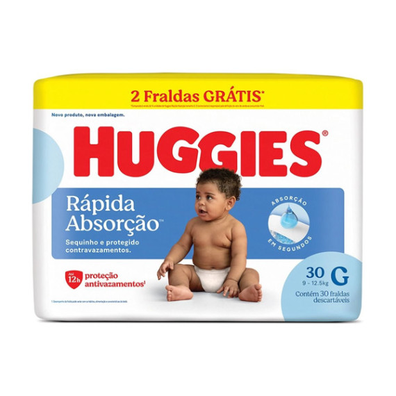 Fralda Huggies Tripla Proteção Meguinha