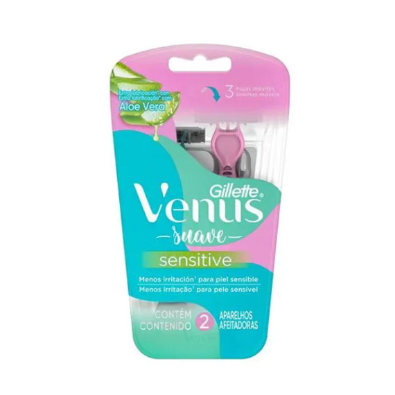 Aparelho de Depilar Gillette Venus 3 Simply Sensitive 