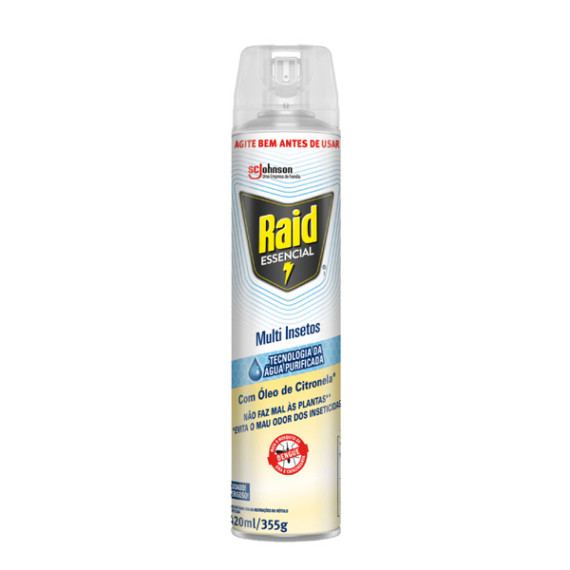 Raid Insetcida Aerosol Multi Insetos Citronela