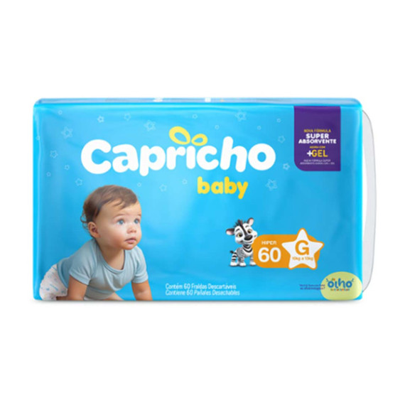 Fralda Infantil Capricho Baby Hiper