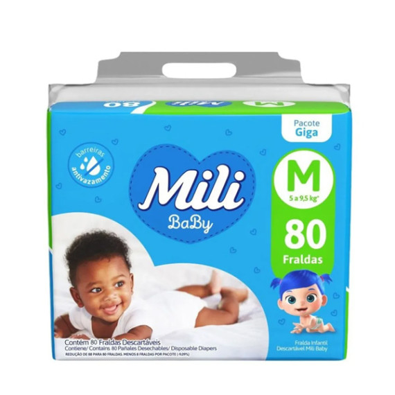Fralda Mili Baby Giga