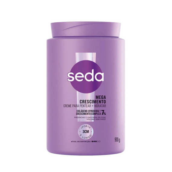 Creme de Pentear Seda Mega Crescimento