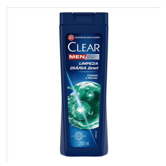 Shampoo Anticaspa Clear Men 200ml
