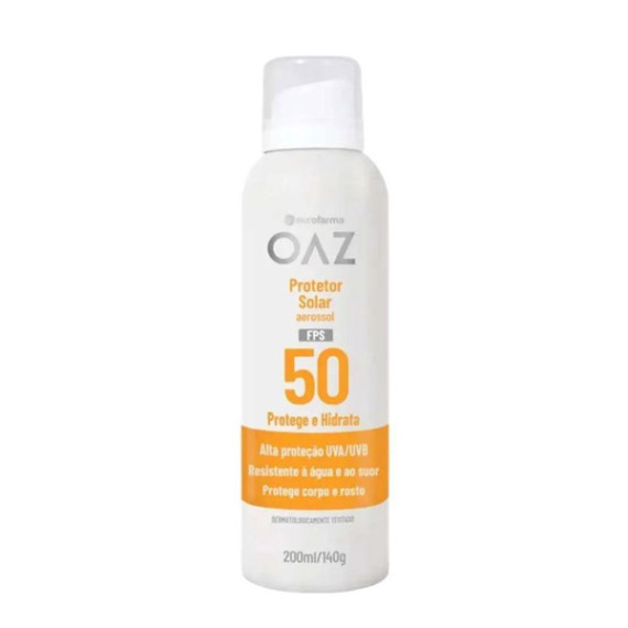 Protetor Solar OAZ Aerosol FPS 50