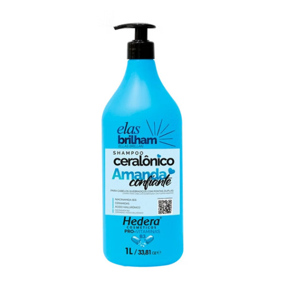 Shampoo Hedera Elas Brilham 1L