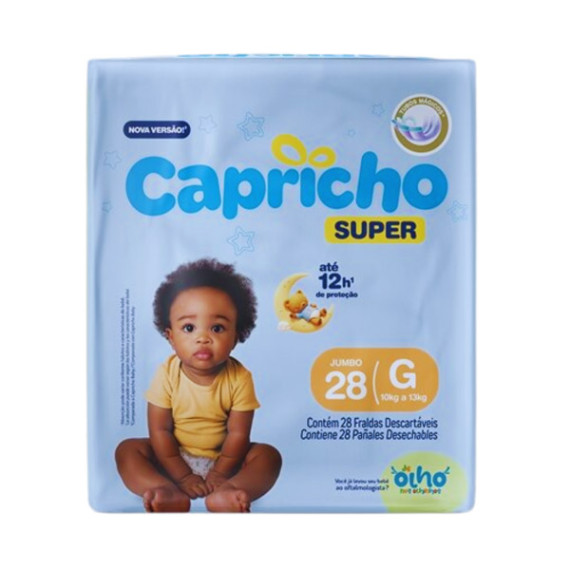 Fralda Capricho Super Jumbo
