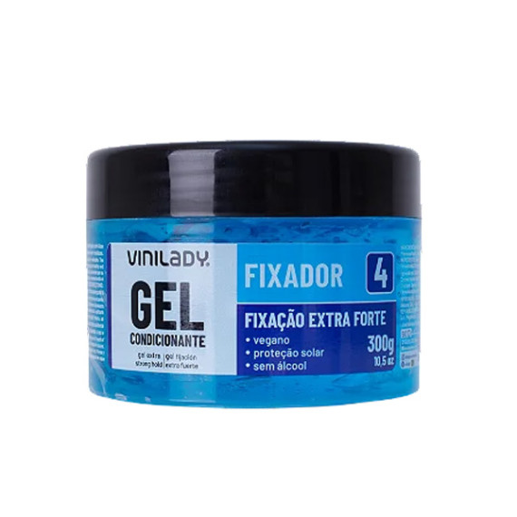 Gel Condicionante Fixador Vini Lady 300g